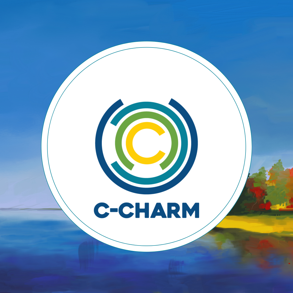 C-CHARM logo to stand in for photo of person in the profile.